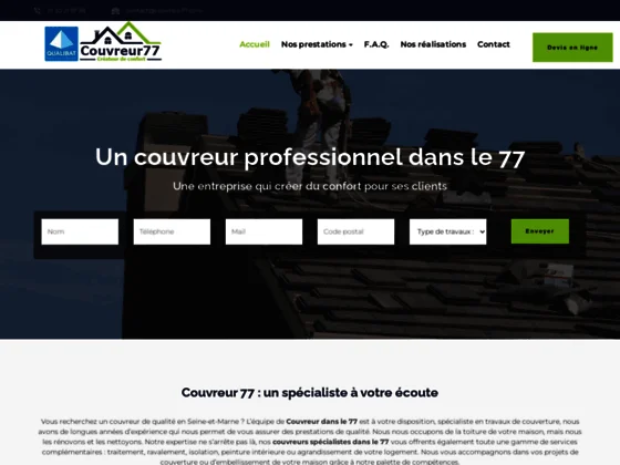 Couvreur 77