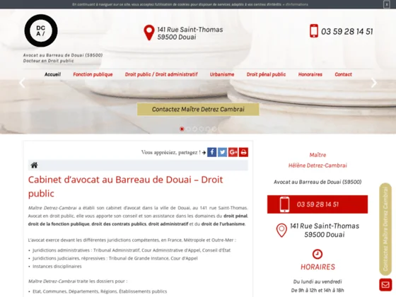  Avocat en droit public à Lille 