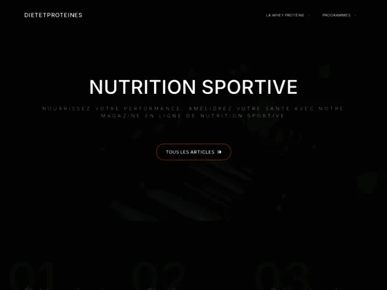 Diète et protéines