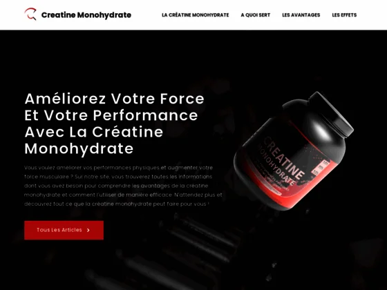 Creatine monohydrate