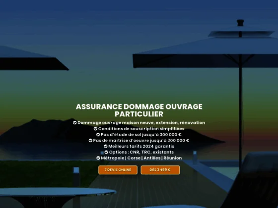 assurance dommage ouvrage particulier