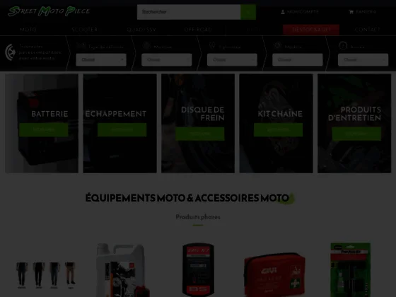 Street Moto pièces