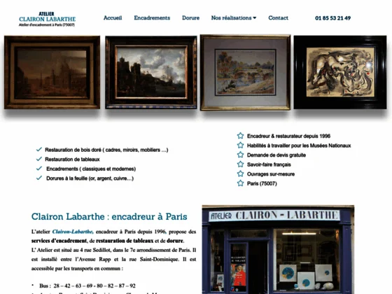  Trouver un encadreur à Paris