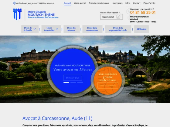 Cabinet d'avocat à Carcassonne