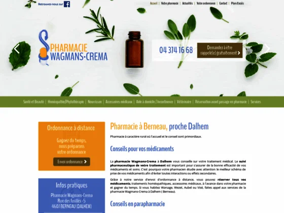 Pharmacie et parapharmacie à Dalhem ( Berneau ) 