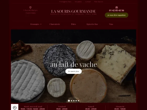 La Souris Gourmande fromagerie à Paris 9