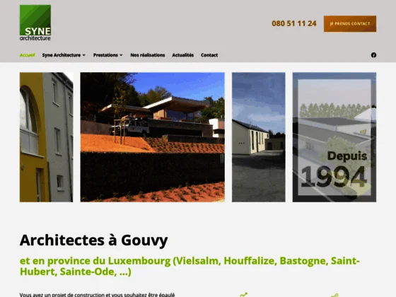 Bureau d’architecte Gouvy