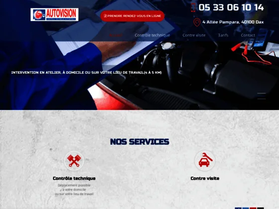  Trouver un centre de contrôle technique auto dans le 40