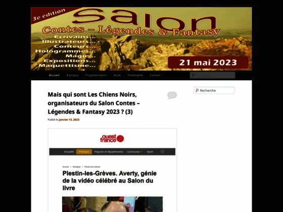 Salon du livre Contes Légendes & Fantasy