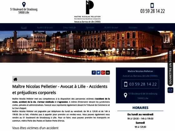 Consultation avocat à Lille