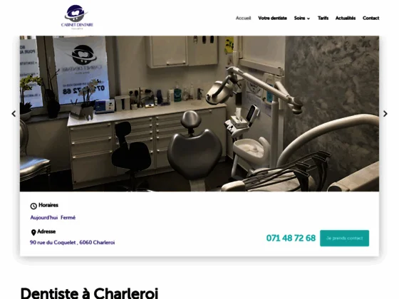 Pose de prothèses dentaires (fixes et amovibles) à Charleroi