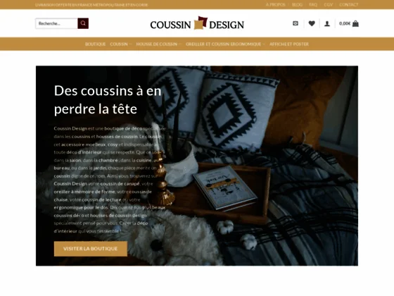 Coussin Design