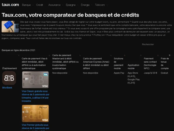 Comparateur de crédit en ligne rapide, crédit consommation sans justificatif