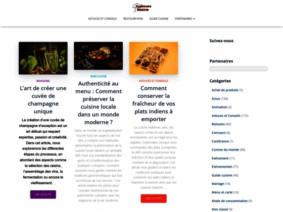 Traiteurs resto blog