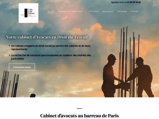 Votre avocat en droit du travail à Paris