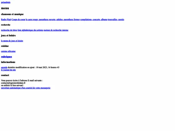 Loisirs et chansons pour non-voyants