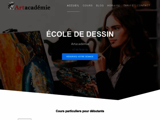 Cours de dessin Artacademie