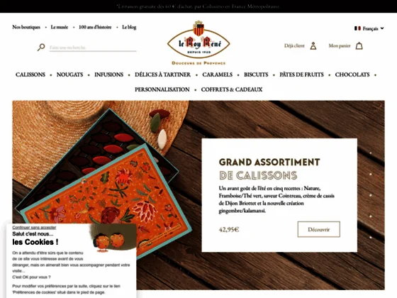 Calisson – biscuiterie de provence en ligne