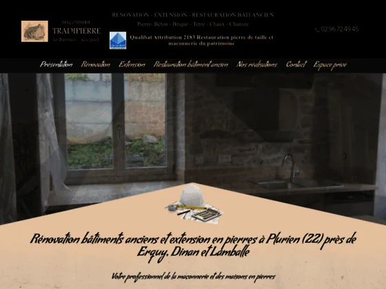 Tradipierre - maçonnerie