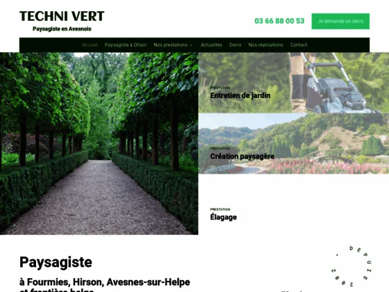 Jardinier paysagiste - Élagage et désherbage à Maubeuge