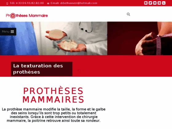 Prothèse mammaire et chirurgie des seins