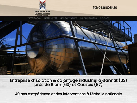 EMG ISOLATION - entreprise de calorifuge