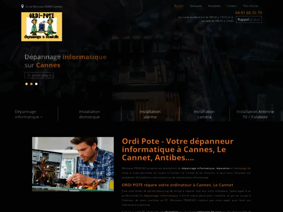 Spécialiste en réparation et installation éléctronique à Cannes