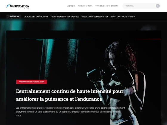 Musculation info