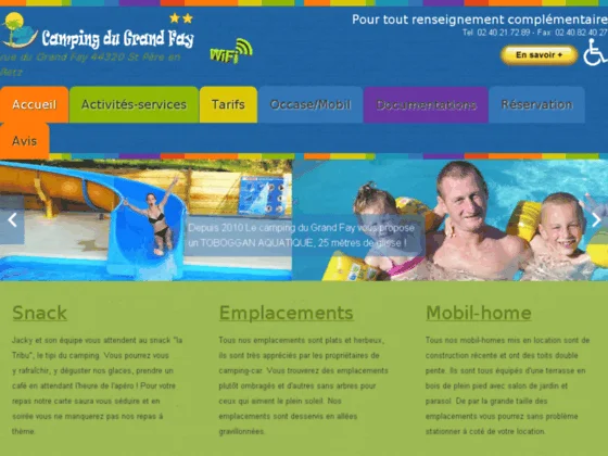 Pornic camping - piscine couverte