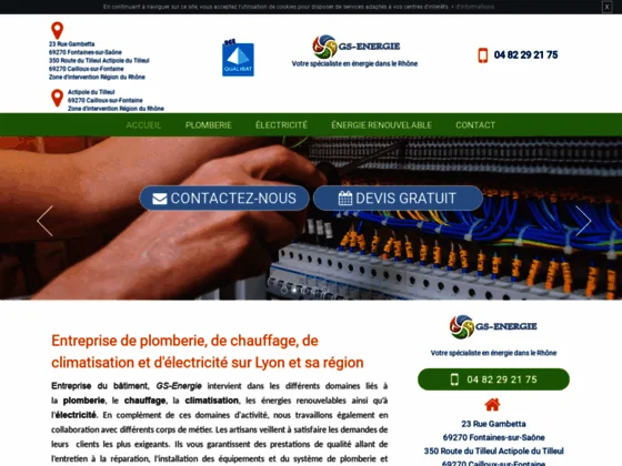 Société d'électricité à Fontaines-sur-Saône