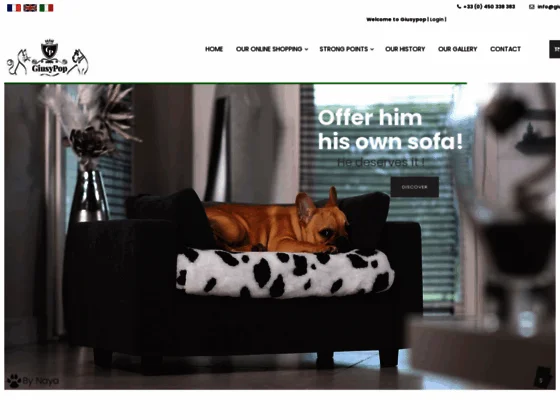 Lit pour chien design by Giusypop