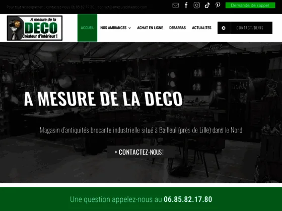 A mesure de la deco 
