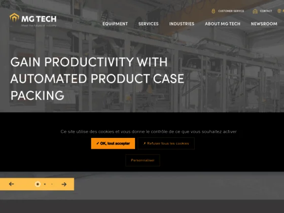 Ligne de conditionnement