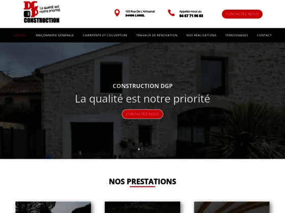 Construction dgp pere et fils