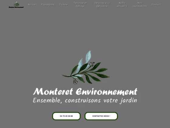 Monteret environnement