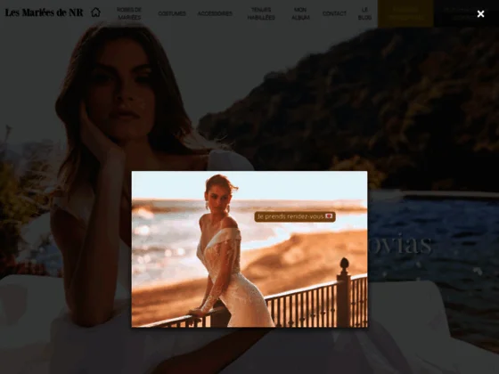 Découvrez les tenues habillées chez les Mariées de NR 