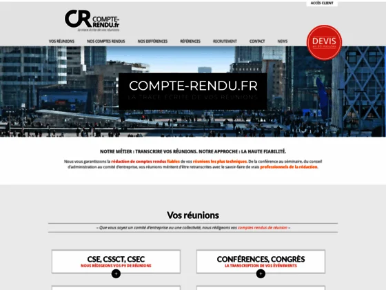 Compte rendu CSE - Compte rendu CE