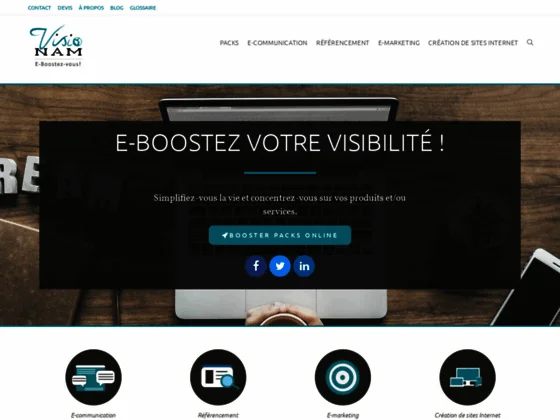 Soyez visible sur la toile