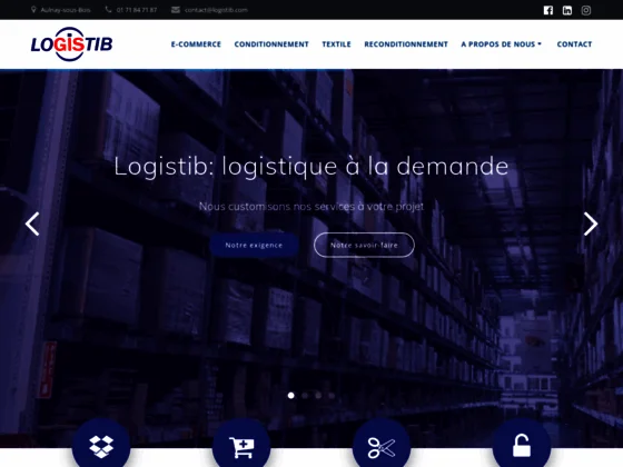 Logistib - sous-traitant textile 