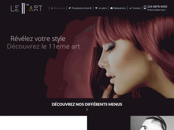 11ème art coiffure