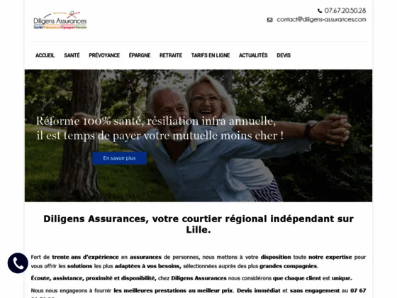 Diligens Assurances, courtier régionale indépendant.