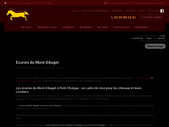 Compétitions, concours hippique au Havre