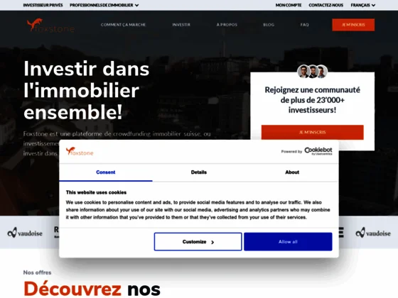 Foxstone : Real Estate Crowdfunding