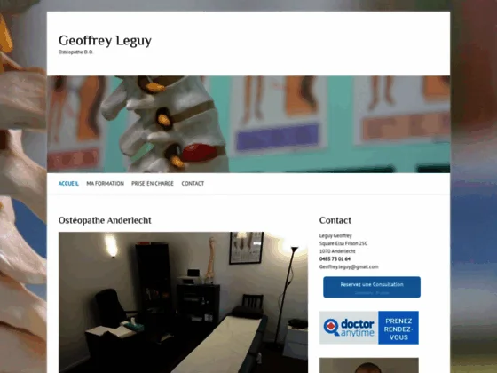 Ostéopathe D.O. à Anderlecht en Belgique