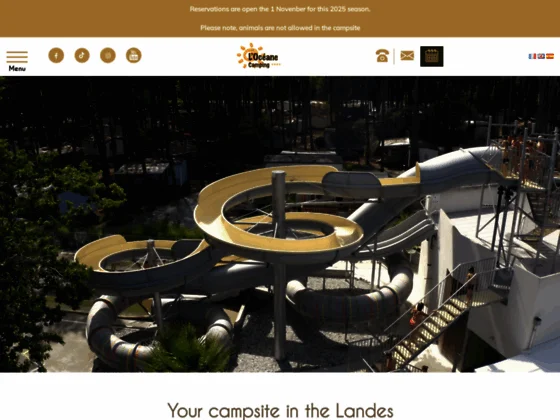 Agence de camping vacaf et location mobil home landes