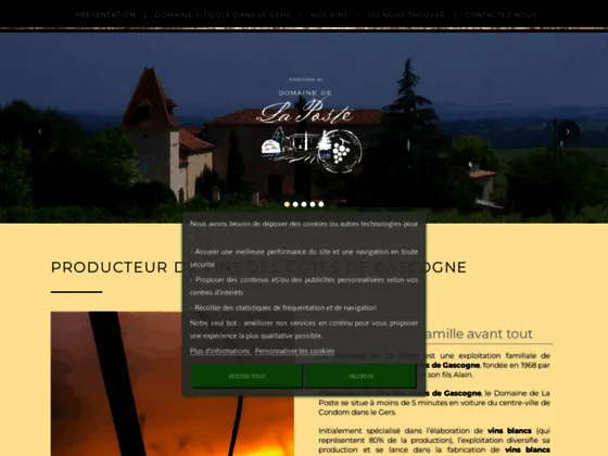 Producteur de vins des côtes de Gascogne dans le Gers