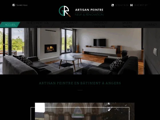 Entreprise de ravalement de façade à Angers