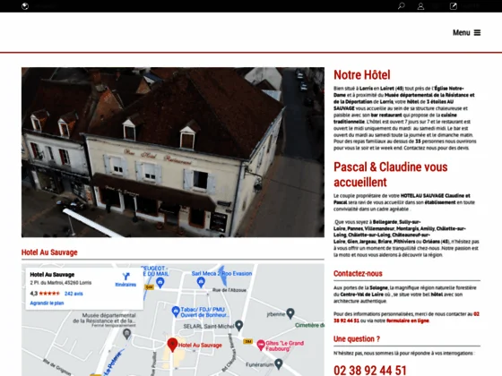 Hotel Au Sauvage - hotel bar restaurant