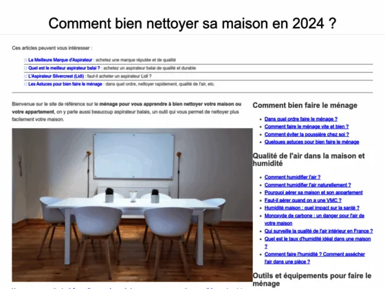 Guide de référence pour choisir le bon modèle d'aspirateur