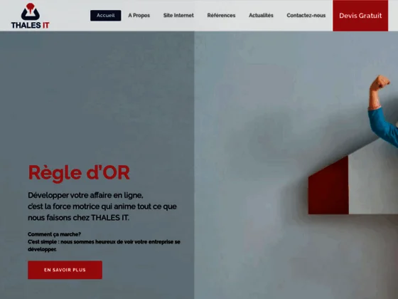 Thales IT - Développement de sites internet à Genève